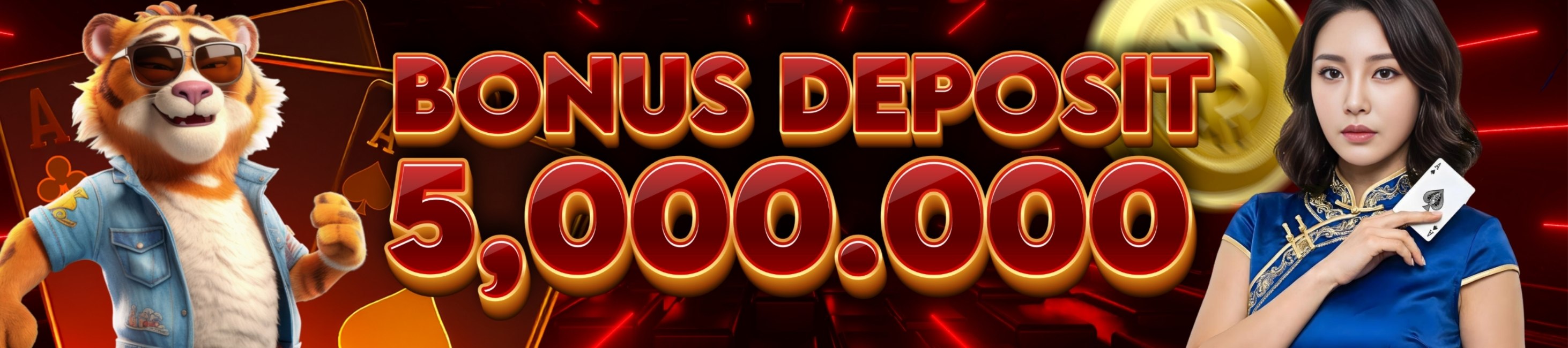 Bonus deposit 5%